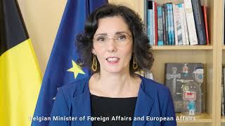 Strengthening support for Ukraine: Hadja Lahbib, Belgian Minister of Foreign and European Affairs