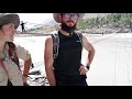 Poland tourists at Hussaini bridge