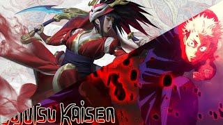 Akali Pentakill / Jujutsu Kaisen Edit! (League of Legends Highlight)