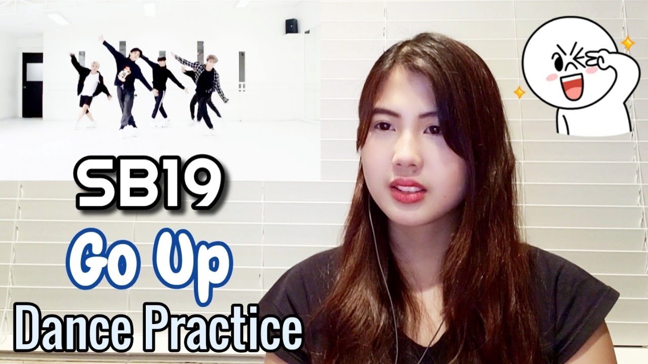 Dancer Watches Sb19 Go Up Dance Practice Youtube