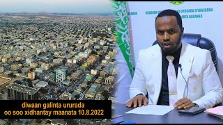 Waxa maanta si rasmiya u soo gaba gaboobay is diwaan galinta Ururada Siyaasadda Somaliland