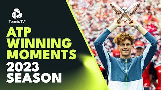 Every Championship Point & Trophy Lift From 2023 ATP Season! 🏆