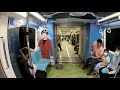 【4k】台北捷運板南線one piece彩繪列車