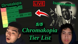 *Live*  Chromakopia Tier List