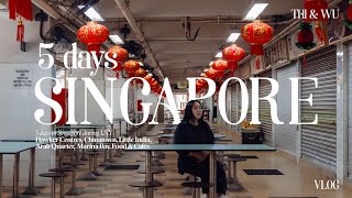 5 days Singapore during CNY itinerary, Hawker Food, Cafe Dessert, architecture photo spot, The Hive