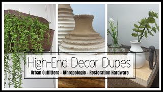 DIY Decor Dupes | Faux Metal \u0026 Paint Techniques | Look for Less | High-end DIY Decor