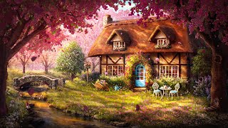 Peaceful Spring Cottage Ambience with Babbling Brook & Birdsong for Relaxation, Focus, & Sleep