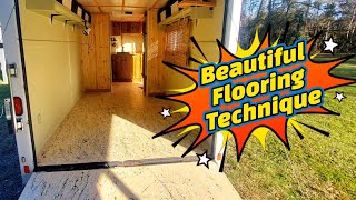 Cheap And Easy Flooring Technique For Cargo Trailer Conversion Campers