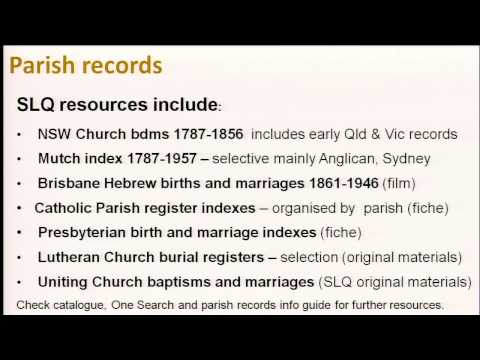 Birth, death and marriage records for Family Historians: Part 1 Birth, death and marriage records for Family Historians: Part 1