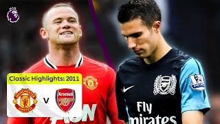 Manchester United 8-2 Arsenal | Full Premier League Highlights | 2011/12