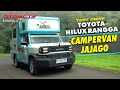 Jajal Naik Campervan Hilux Rangga Jajago | TEST DRIVE