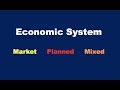 What is an Economic System?