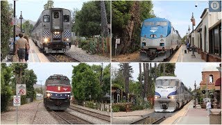 Railfanning San Juan Capistrano feat Virtual Railfan Footage 7/9/2018