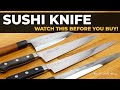 Best KNIFE for SUSHI - Which One's Right for You? with The Sushi Man