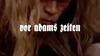 Zugezogen Maskulin - Vor Adams Zeiten (Snippet \