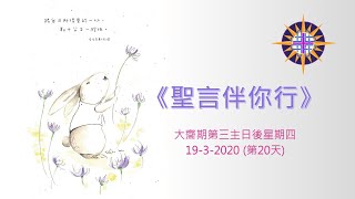 《聖言伴你行》大齋期第三主日後星期四  (第20天)