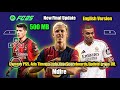 Efootball Pes 2024 PPSSPP Mod EA FC25 Full Final Update kits 2025 HD Graphics English Version