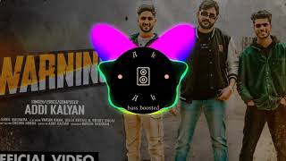 WARNING || AK BASS BOOSTED ||   Addi Kalyan ||  New Haryanvi Songs || Haryanavi 2024