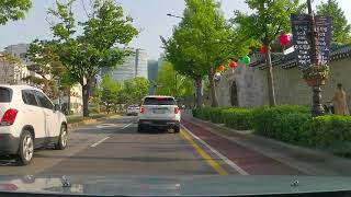 Driving from Seoul to Incheon, 삼청동에서 출발!