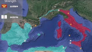 Second Punic War in 1 minute