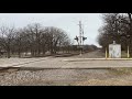 bnsf 8039 leads eastbound z train.