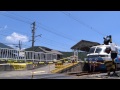 三つ峠駅特急通過 mitsutouge sta. u0026 ltd. exp. 2015.07.11