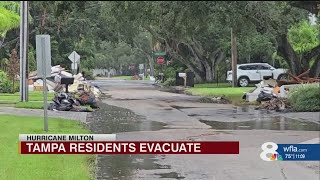 'I thought of Katrina': Tampa residents evacuate ahead of Milton