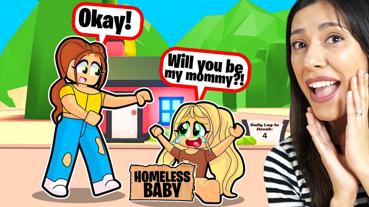 I ADOPTED A BABY! *MEET MY NEW DAUGHTER* (Roblox) - YouTube