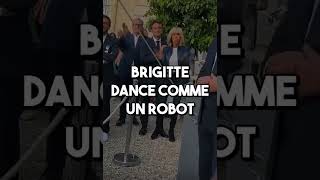 Brigitte Macron danse comme un robot à l'Elysée