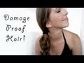 Damage-proof hairstyles for growing long healthy hair!