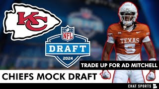 Kansas City Chiefs 7-Round Mock Draft After Rashee Rice Wreck | Chiefs TRADE UP For Wide Receiver