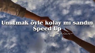 Semicenk - Unutmak öyle kolay mı sandın (Speed up/sözleriyle)