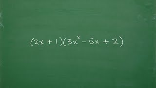 Let’s MULTIPLY the Polynomials – (binomial)(trinomial)