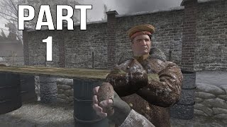 Call of Duty 2 Gameplay Walkthrough Part 1 - Russian Campaign - The Winter War