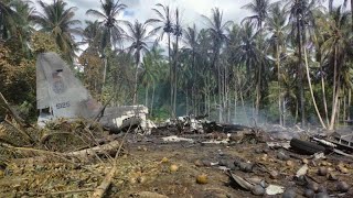 Крушение военного самолёта: десятки погибших и пострадавших