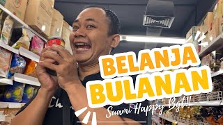 Vlog Belanja Bulanan | Suami Happy Banget