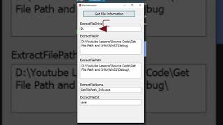 Get File Path Information by Delphi