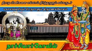 தீராத பிணிகளை எல்லாம் தீர்த்தருளும் கல்கருடர் | மகாலக்‌ஷ்மியும் பெருமாளும் திருமணக்கோலம்