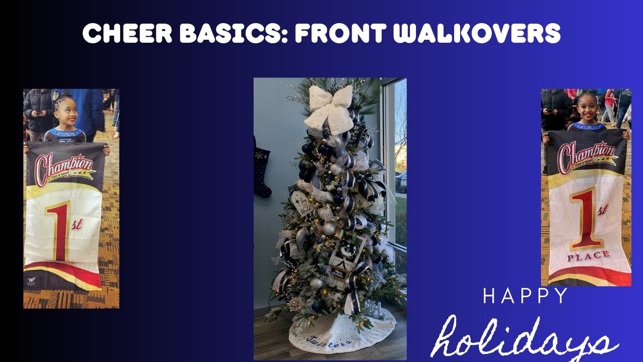 Cheer Basics Front Walkover Youtube