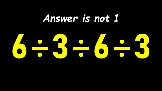 Most People Get This Math Question Wrong!