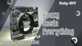 [Koly-DIY] Epoxy Resin Everything (Eye drops edition)( Sante FX NEO)