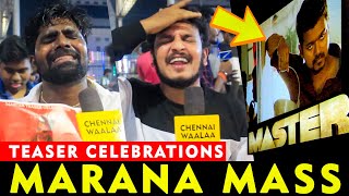 Master Teaser Celebrations at Rohini Cinemas" | Thalapathy Vijay | Theater Audience Huge Response!