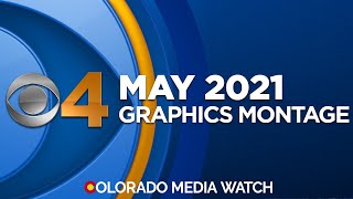 KCNC - CBS4 May 2021 Montage of Opens, Promos and Graphics
