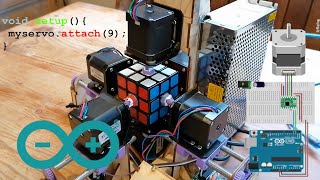 Coding an Arduino to solve a Rubik's Cube | Code explained