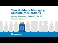 Your Guide to Managing Multiple Medications | Mandy Leonard, PharmD, BCPS