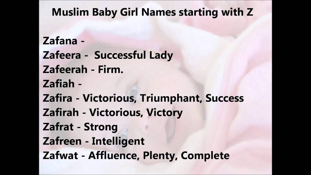 Beautiful Baby Girl Names And Meanings Muslim At Yolanda Blackwell Blog