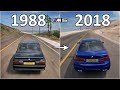 BMW M5 evolution in Forza horizon 5