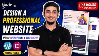 Build a Complete Website with WordPress & Elementor (FREE 5 Hour Course)
