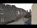 a short walk around visegrád castle in northern hungary