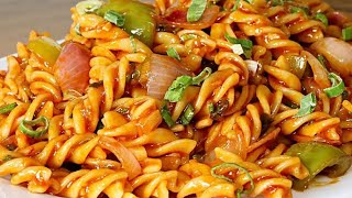 Restaurant style chinese  pasta ll Spicy Chinese pasta recipe llHow to cook Chinese pasta 😋